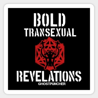 Bold Transsexual Revelations Sticker